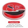 Fly Fishing Line PE 8 Strands 0.38mm Diameter 100m Length