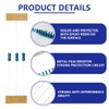 Innfeeltech 100 Pcs 1/4W 1% Toleranz 100 Ohm Metall Film