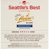 Seattle’s Best Coffee K-Cup Pods, House Blend Medium Roast, Smooth