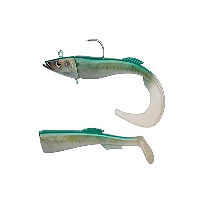 Berkley PowerBait Power Sandeel, Fishing Hook, Soft Lures, Paddle Tail