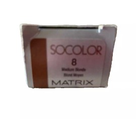 MATRIX SOCOLOR Permanent Cream Hair Color 3oz ~# 8 ~ NEW