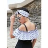 Fabric Swim Cap for Women Extra Large Fashion No Strangulation