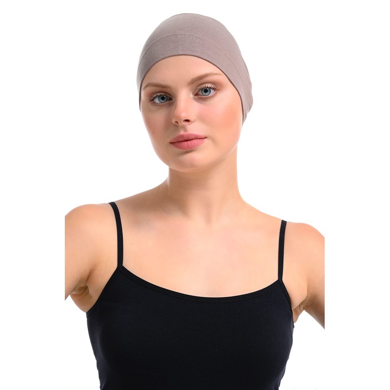 Bamboo and Cotton Cap for Chemo, Hair Loss, Sleep Cap