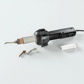 Chicago Electric Welding 1600W Hot Air Gun Welding Torch Heat Gun Plastic Welder Kit with Air Motor