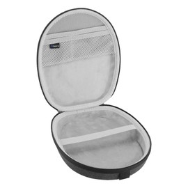 Geekria Shield Headphones Case for On-Ear Headphones, Replacement Hard Shell Travel Carrying Bag with Cable Storage, Compatible with JBL T600BT, Skullcandy Hesh3, B&O BeoplayH95 Headsets (Grey)