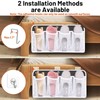 RV Shoe Storage for Bedside - 4 Pocket Wall Mounted