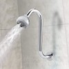 Joyzan S shaped Shower Arm, High Rise Shower Head Extension