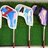 10 PCS Golf Club Head Covers PU Fabric Surface Stylish