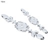10pcs Zinc Alloy Cabinet Handle Back Plate Retro Style Single