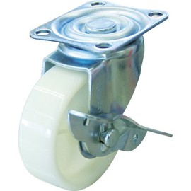 TRUSCO Resin Ideal Car Route Van For Caster φ 75 Nylon Car Free Stopper with tyj75ns