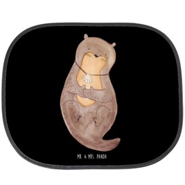 Mr. & Mrs. Panda Car Sun Shade Otter Shell Gift Sun Protection Children Sea Otter Sun Protection Car Window Fishing Otter Love