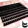 AMSDCN Mix 80D Mink Eyelashes 160 Bundles Natural Eyelash extension