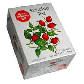 Onno Behrends Rosehip Tea, 50 tea bags (4.8oz) - pack of 4