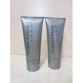 LUCIANO SOPRANI UOMO SHAMPOO & SHOWER GEL 3.3 OZ (LOT OF 2)