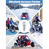 Bigmeta Screw Tire Studs, Snow Studs, Snow Tire Spikes with