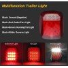 Unbranded 4x 7" Inch LED Headlights + Tail Lights Combo
