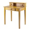 Winsome Wood Studio Home Office, Honey