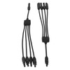 2 PCS Y Branch Solar Connectors 1 to 4 Splitter