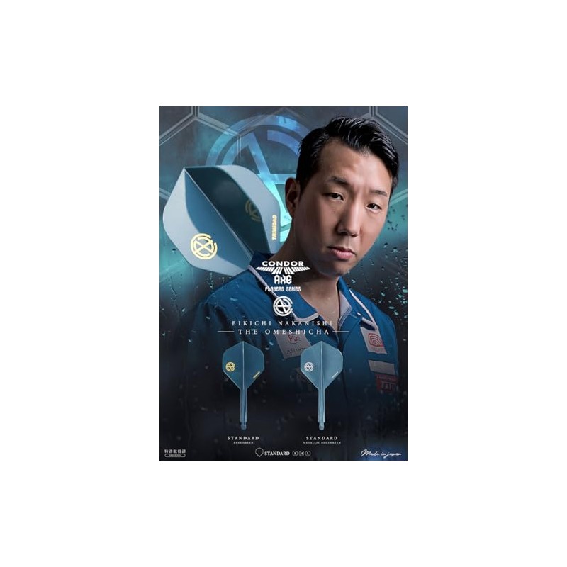 CONDOR AXE THE OMESHICHA STD M Blue Green Eikichi Nakanishi