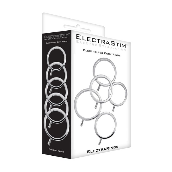 Electrastim Metal C Ring, 5 Count