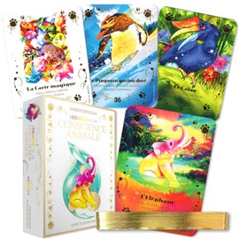 [Genuine] Oracle of Animal Conscience [Meaning of Oracle Cards] Japanese List Included, Tarot Cards, Divination, Luxury