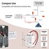 Suraielec Wireless Light Switch and Receiver Kit, 15A High Power,