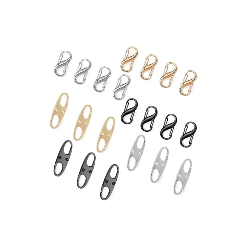 YYingYYue Zipper Clip, Zipper Pull, Anti-Theft, Small Carabiner, Replacement Keychain,