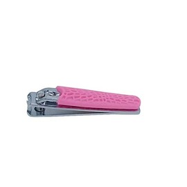 Brushman Nail Cutter Nail Clipper Sharp Fingernail Clippers Toenail Clippers Stainless Steel Sturdy Nail Trimmer for Men and Women (Big Pink)