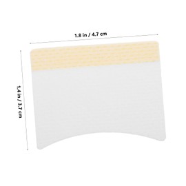 Beavorty 40pcs Lash Extension Remover Pads Makeup Remover Wipes for Face Nails Organic Cotton Rounds for Skincare