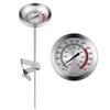 Cabilock 1pc Fry Thermometer with Instant Read,Oil Thermometer Long Stem