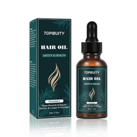Difeel Champú fortalecedor de menta y romero con biotina 33.8 oz. - Fabricado con aceite de romero natural para el crecimiento del cabello, champú sin sulfato.