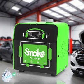 Solary Detección de Fugas con máquina de Humo: Herramienta de detección de Fugas automotrices para talleres de reparación y Mantenimiento de automóviles, Ideal para diagnosticar el Sistema EVAP
