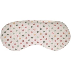 Organic Eye Pillow Eyebright & Linseed "Dots" for Relaxation, Cooling, Warming or Yoga