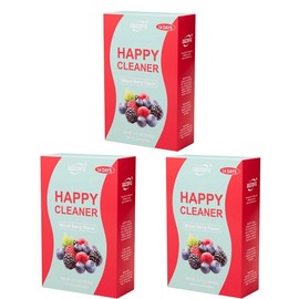 QQZOFG Happy Cleaner - Superfood Powder, Probiotic , Digestive Enzymes, Gut Health supplement, Metabolism - Boosts Immunity Optimum Healthcare:_3 pcs