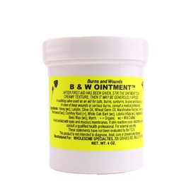 B & W (Burn and Wound) Ointment, 4 Oz. Container