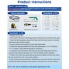 1-1/2 Inch Silent Sump Pump Check Valve, Quiet Backflow Preventer