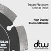 TROJAN Platinum Professional Contractor Mortar Raking Diamond Blade/Diamond Disc -