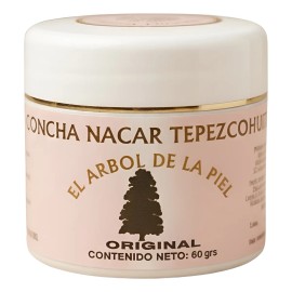 Crema De Concha Nacar Corteza De Tepezcohuite Y Rosa 60 G Todo Tipo De Piel