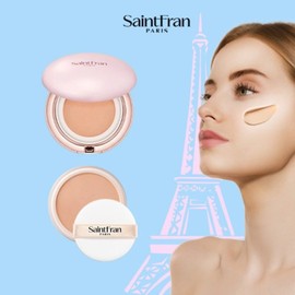 최신상 세인트프랑 스킨트리트먼트 쿠션 (본품1+리필1) Latest Saintfran Skin Treatment Cushion (1 Original + 1 Refill)