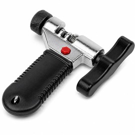 LUPO Bike Chain Tool Splitter Breaker, Universal for 7 8 9 10 11 Speed Chains, Link Repair Removal with Backup Stainless Steel Pin, Bicycle Chain Splitter Rivet Remover for Road Mountain Bike