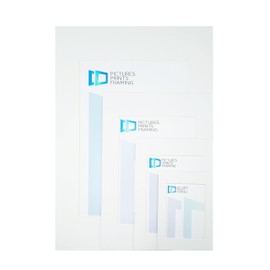 Ten Pack of Pure White Mounts Size A4 to fit Image Size A5