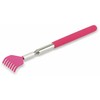 Telescopic Stainless steel Compact Scratching Tool Extendable 20-68cm Back Scratcher