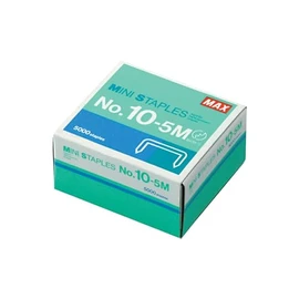 Max Mini Staples, for Use in Max HD-10DF, 5/1-Inch Width, 3/16-Inch Long