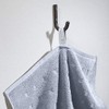 Möve Quadretti Walk Terry Towel Silver Size 50 x 100