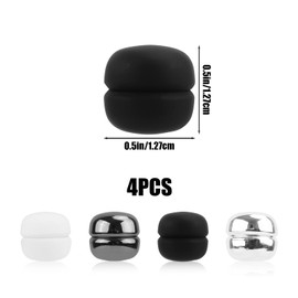 4 Pieces Magnetic Hijab Lapel Pins, Magnetic Brooch Pins Without Lapel Pins, Strong Magnetic Hijab Lapel Pins, Without Lapel Pins for Women's Clothing (Color A)