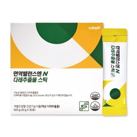 QB& Immune Balance Actinidia Extract Stick 30 packets (1 month supply) / 큐비앤 면역밸런스엔 다래추출물 스틱 30포 (1개월분)