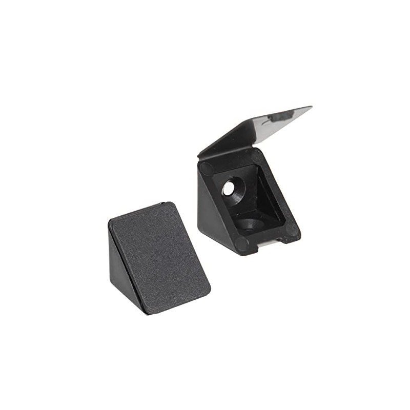 40 x Sossai® Body Connectors/Furniture Connectors/Corner Connectors with Cover Flap