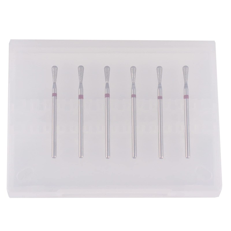 MZCMSL Brocas de manicura rusas con forma de bola cilíndrica,