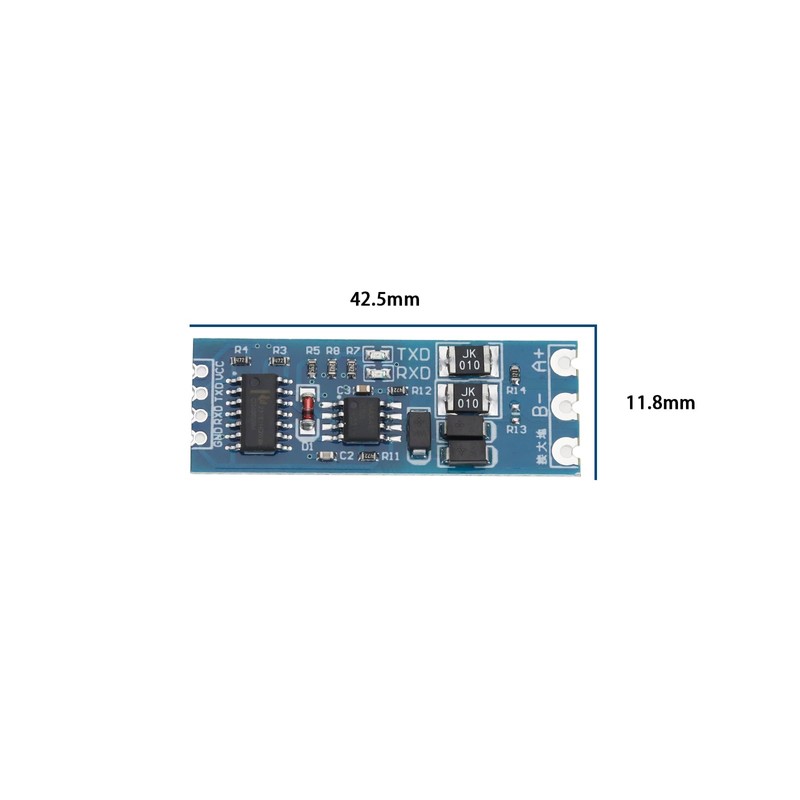 YINETTECH 10pcs TTL to RS485 Module 485 to Serial Port