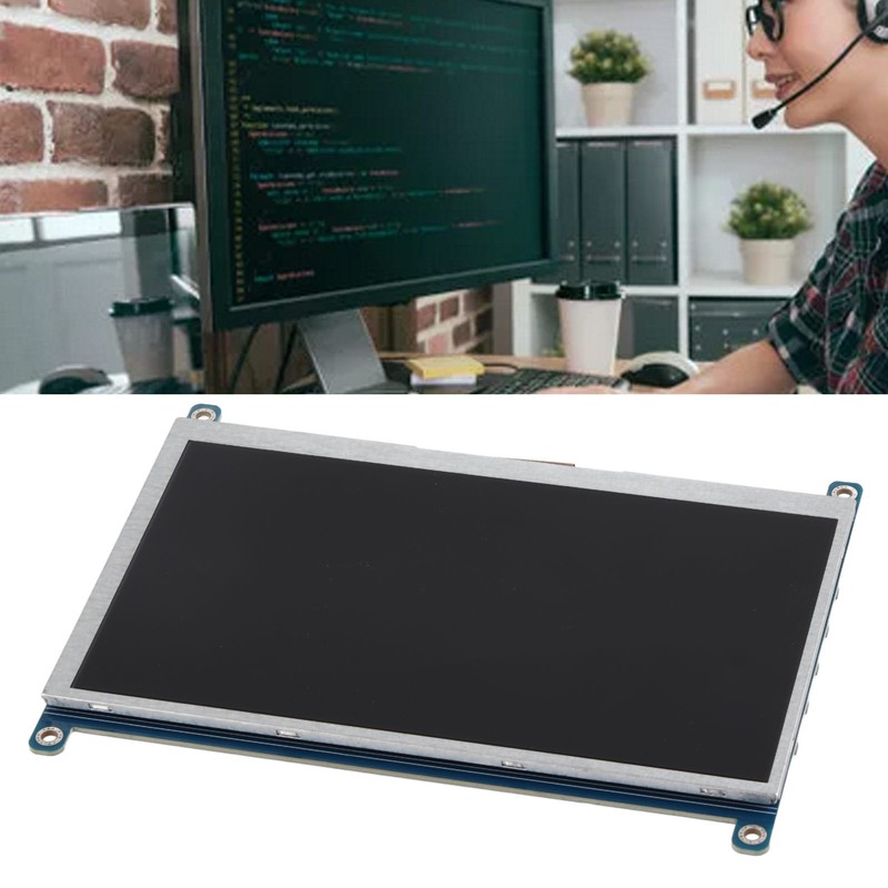 7in Display Screen Backlight Monitor for Raspberry Pi DriveFree Computer